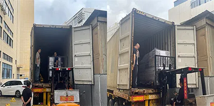 /The XC-L85 Paper Cup Manufacturing Machine has been successfully shipped to the Indian market, helping to upgrade local industries!